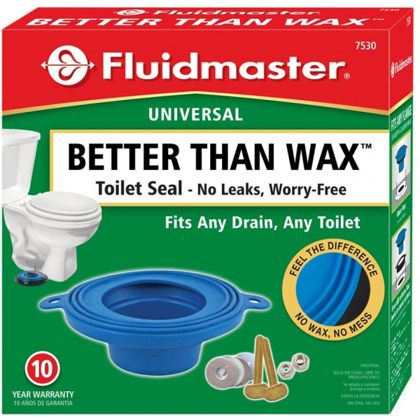 Fluidmaster Universal Wax-Free Toilet Seal-0