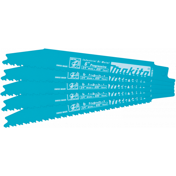 MAKITA 723079-A-5  6" METAL CUTTING RECIPRO SAW BLADE