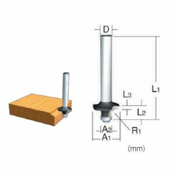 MAKITA 793151-3 BALL BEARING TR. B10