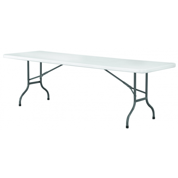 HUNTER HT-L244 8"FOLDING TABLE WHITE