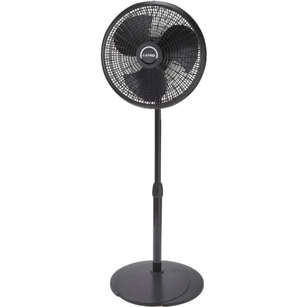 2527BLACK LASKO FAN 16" STAND BLACK