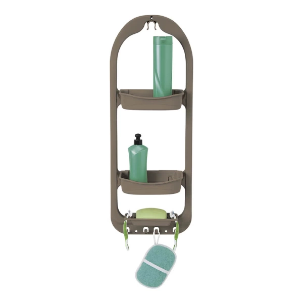 10797-XP RIMAX SHOWER CADDY MOCHA