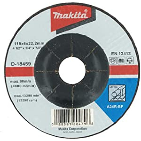 D-18459 GRINDING WHEEL 115X6 A24R